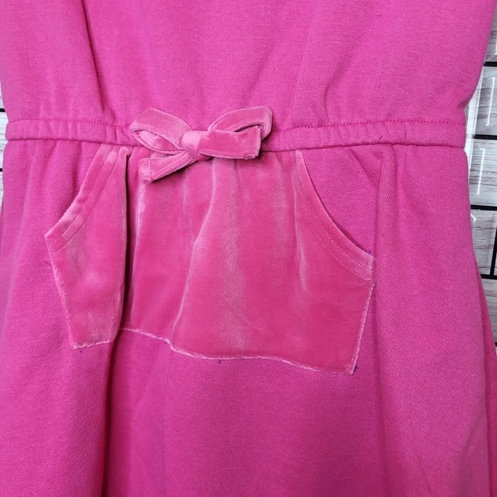 New Blueberi Girls Dress Size 7 Pink Long Sleeve Outfit Ruffles Top Pocket‎